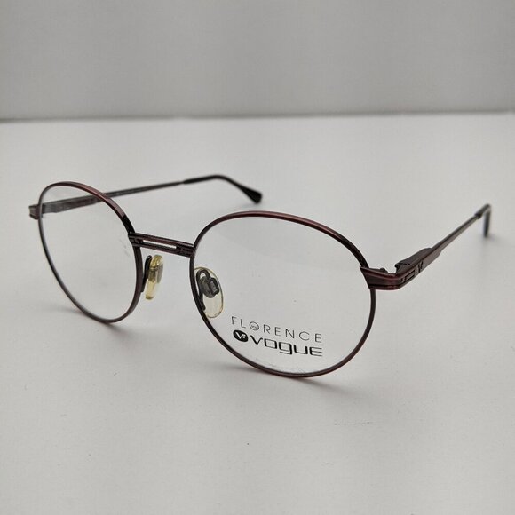 🕶️Made in Italy! Vogue VO3137-389 Round Eyeglasses 49/19-135 / JLE752🕶️ - Picture 3 of 8